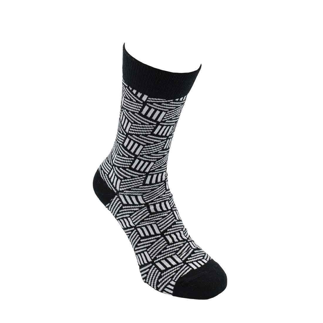 Chaussettes Motifs Black & White Berlin – Image 3