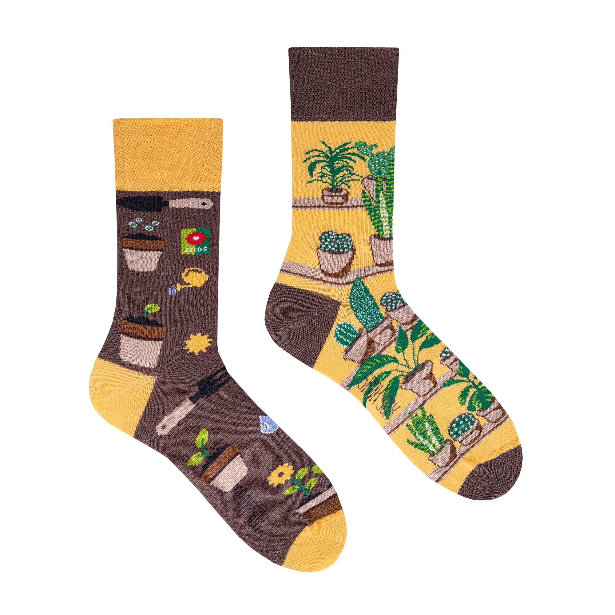 Chaussettes Motifs Jardinage – Image 2