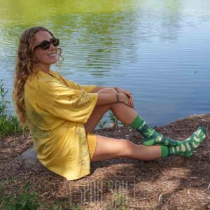 Chaussettes Motifs Grenouille
