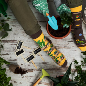 Chaussettes Motifs Jardinage