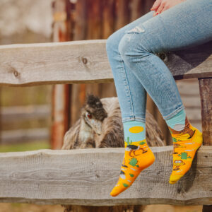 Chaussettes Motifs Autruche