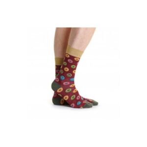 Mi-chaussettes Homme Boutons